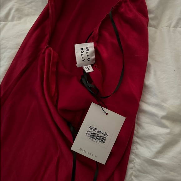 Hello Molly Bright Horizons Dress Wine Size 8 - Picture 11 of 13